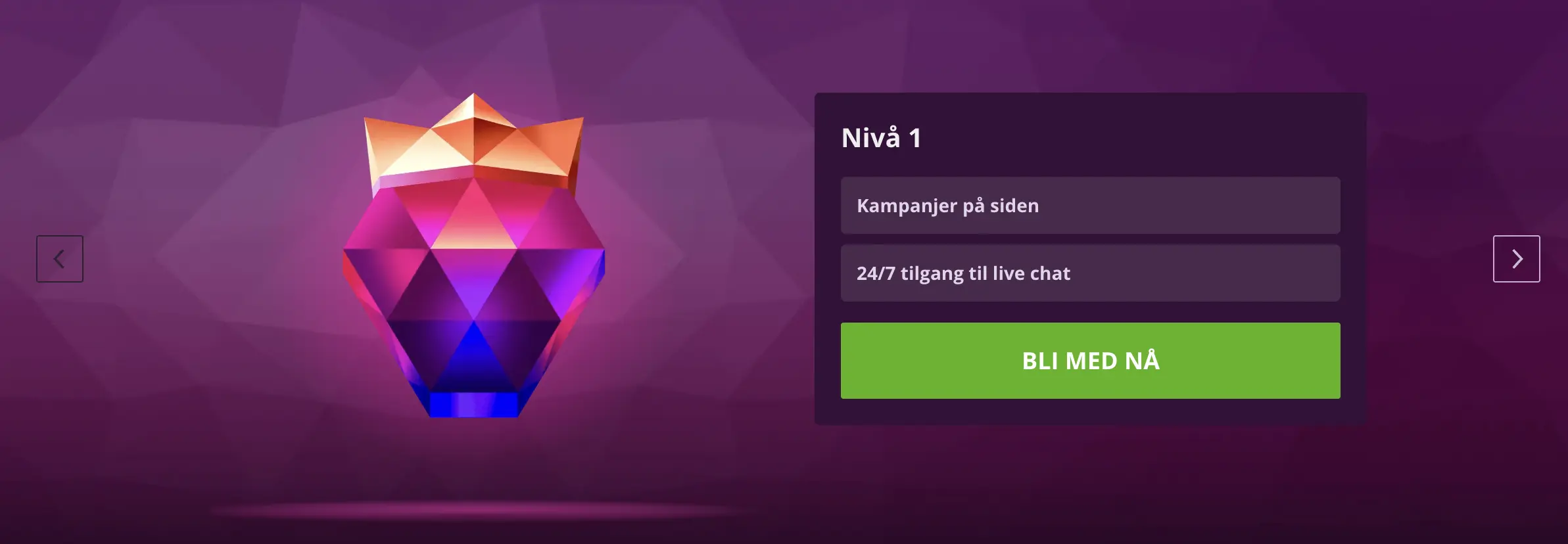 Malina Casino VIP-program